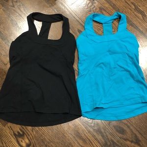 Lululemon Scoop Tanks size 8